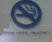 rauchen verboten